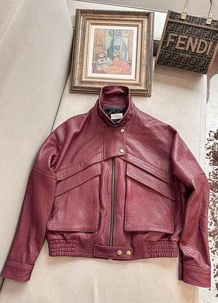 Жіноча шкіряна куртка the row