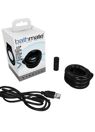 Ерекційне віброкольце bathmate vibe ring stretch, широке, може бути обмежувачем секс-магазин дорослих іграшок