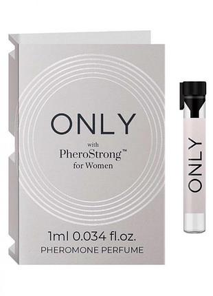 Духи с феромонами pherostrong pheromone only for women, 1мл секс-магазин взрослых игрушек