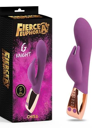 Подвійний вібратор fierce euphoria g knight секс-магазин дорослих іграшок