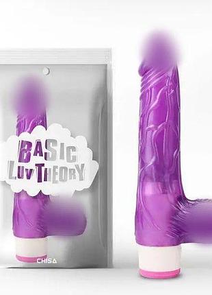 Фиолетовый мультискоростной вибратор luv pleaser секс-магазин взрослых игрушек