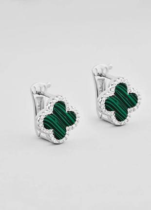 Жіночі сережки «влада» в стилі ван кліф