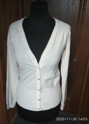 Женская легкая шерстяная брендовая кофта mango. размер s-m