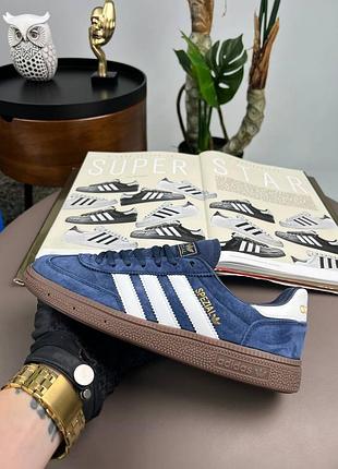 Мужские кроссовки adidas spezial navy white