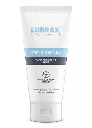 Гибридная анальная гель-смазка lubrax hybrid formula, 100мл секс-магазин взрослых игрушек