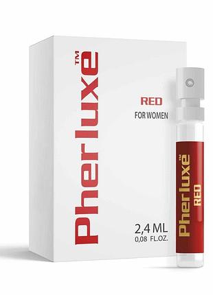 Духи с феромонами для женщин - pherluxe red for women, 2,4 мл
