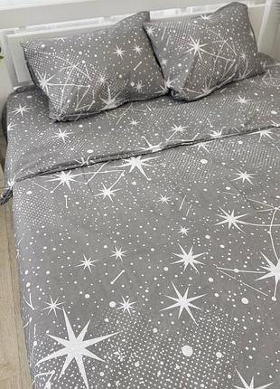 Постіль зірки бязь голд у розмірах відшиті комплекти