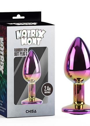 Rainbow gem butt plug s секс-магазин взрослых игрушек