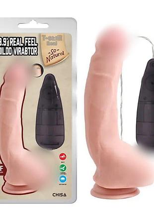 Тілесний вібратор на присосці та пультом real feel dildo virabtor секс-магазин дорослих іграшок