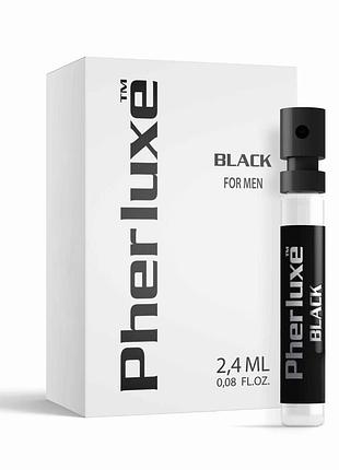 Духи с феромонами для мужчин - pherluxe black for men, 2,4 мл