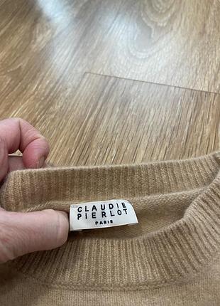 Кашемировый пуловер 100% cashmere свитер кэмэл олд мани