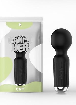 Кліторальний вібростимулятор sweetie wand black секс-магазин дорослих іграшок