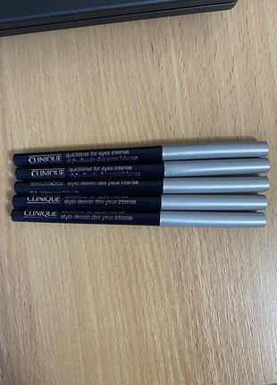 Підводка для очей clinique quickliner for eyes intense intense black