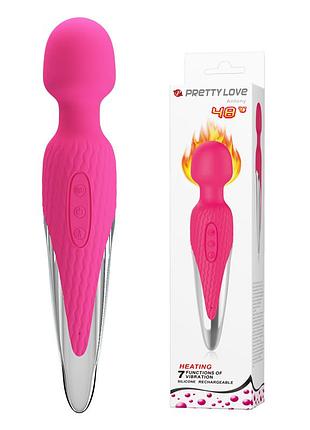 Вібромасажер - pretty love antony heat massager pink