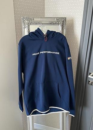 Худі спортивний вінтажний peak performance xxl