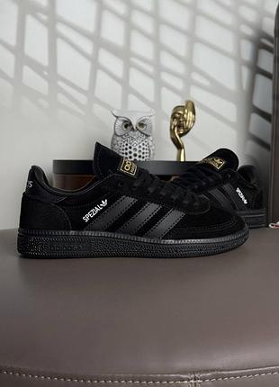 🌺женские кроссовки adidas handball spezial black