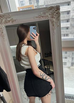 Джинсовая юбка