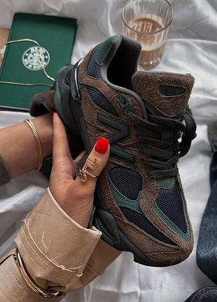 New balance 9060 beef and broccol brown black