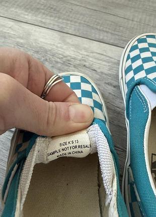Детские слипоны vans 5