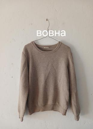 Тяжелый шерстяной свитер