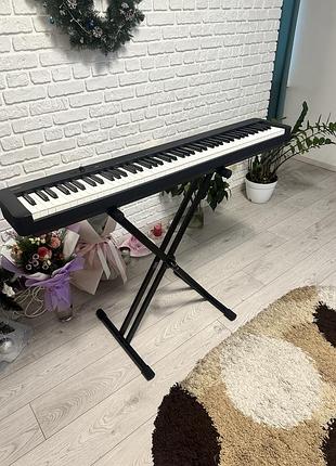 Цифрове піаніно casio cdp-s110 bkc7 black (стійка, блок живлення, пюпітр)