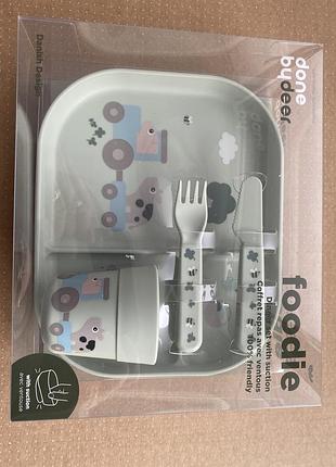 Набір для іжі foodie tiny farm зелений