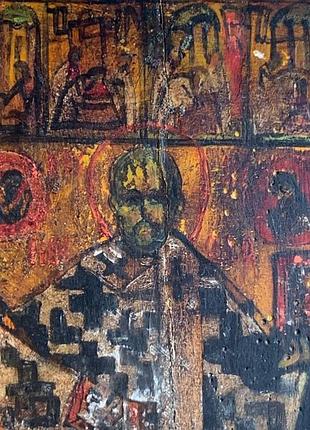 Микола чудотворець із житем. новорічний.