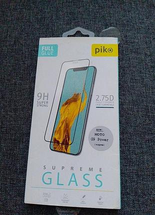 Захисне скло piko для motorola g9 power fc black