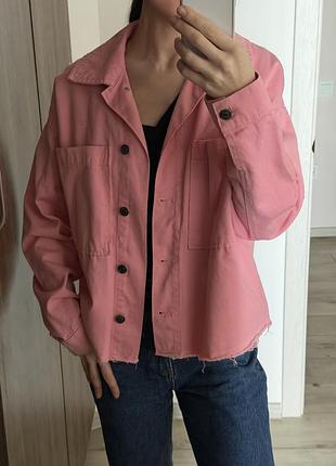 Жакет джинсовий рубашка