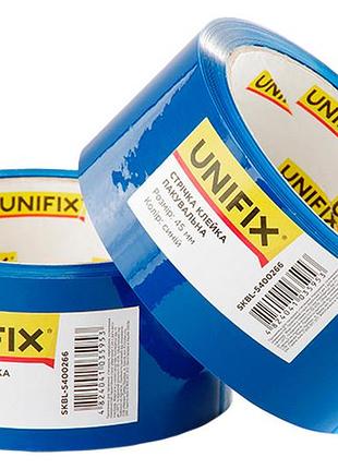 Скотч unifix - 45 мм x 80 м x 40 мкм синий 🔥