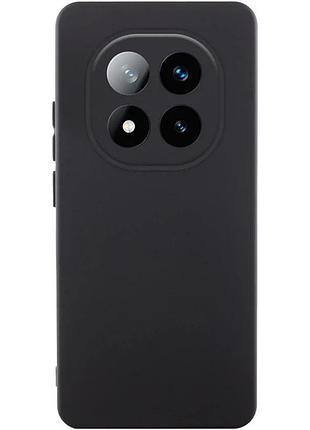 Чехол tpu getman liquid silk full camera для xiaomi redmi note 14 pro 4g черный / black