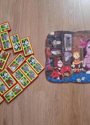 Доміно+магнітні пазли на холодильник