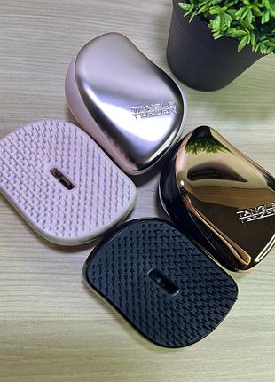 Щітка для волосся tangle teezer compact styler pink matte chrome	/rose gold black	/rose gold black
