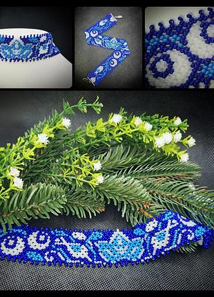 Силка из чешского бисера