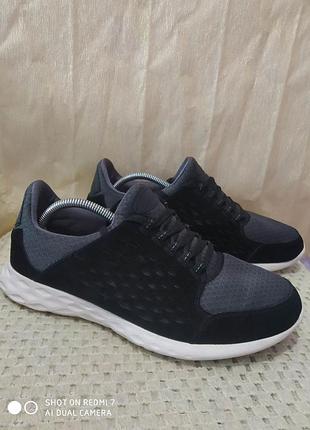 Кожаные кроссовки clarks 3