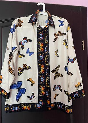Блуза aquascutum шелковая