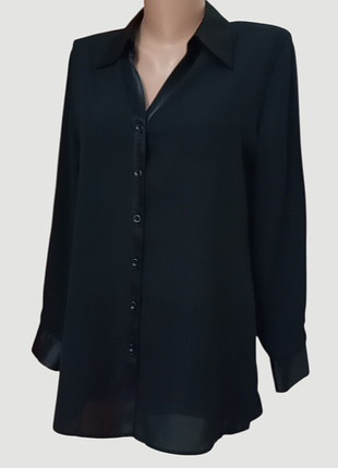 Блуза жіноча чорного кольору marks & spencer розмір 12