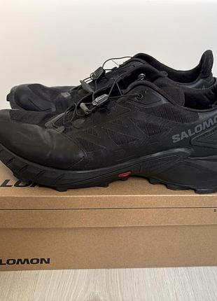 Salomon supercross 4 gore-tex black трейлові кросівки
