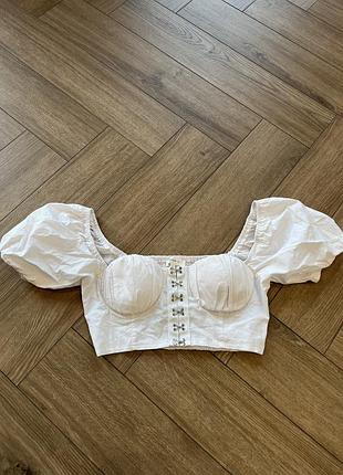 Корсет жіночий білий