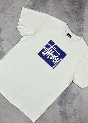 Stussy футболка з великим логотипом чоловіча розмір s оригінал бавовна sk8 thrasher polar carhartt