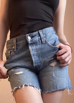 Джинсові шорти levi’s оригінал 3