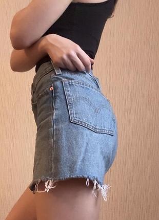 Джинсові шорти levi’s оригінал 5
