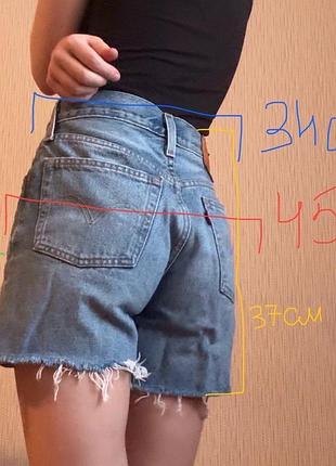 Джинсові шорти levi’s оригінал 6