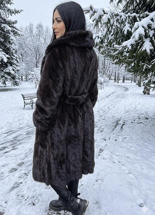 Роскошная норковая шуба «magic fur» (italy style)