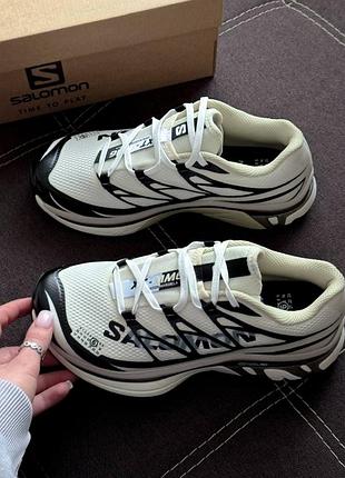 Кроссовки salomon white × mm6 maison margiela