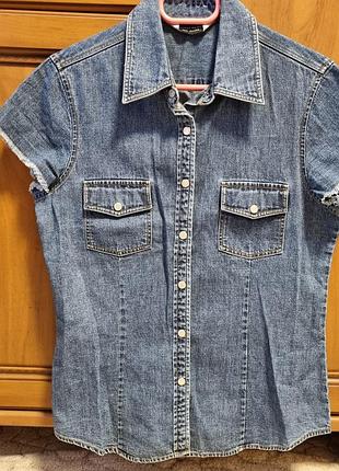 Рубашка, джинсова сорочка