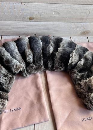 Накладний комір   під шиншилу  /кролік рекс