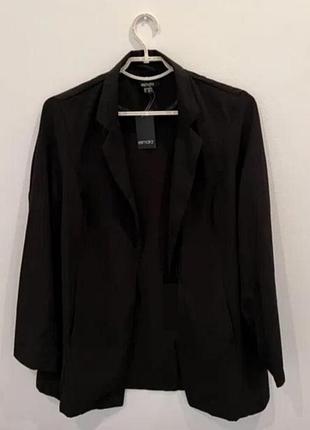 Блейзер женский пиджак кардиган трикотажный м 48-50 esmara с карманами