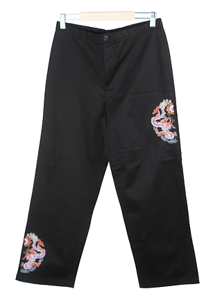 Брюки в китайском стиле из хлопка размер xs