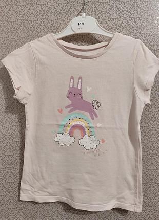 Футболка на дівчинку на 5-6 років